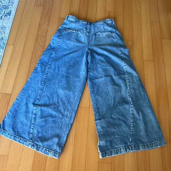 Free People wide leg trouser jeans. We the Free size 31. Excellent condition - Picture 6 of 6